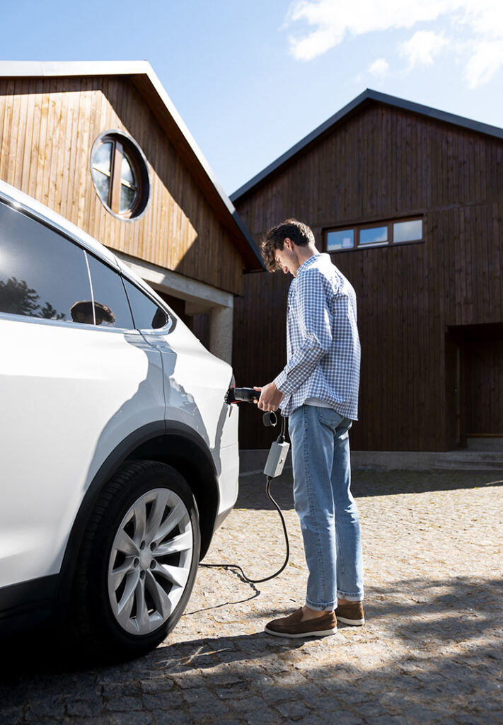 elektrische laadpaal plaatsen of installeren